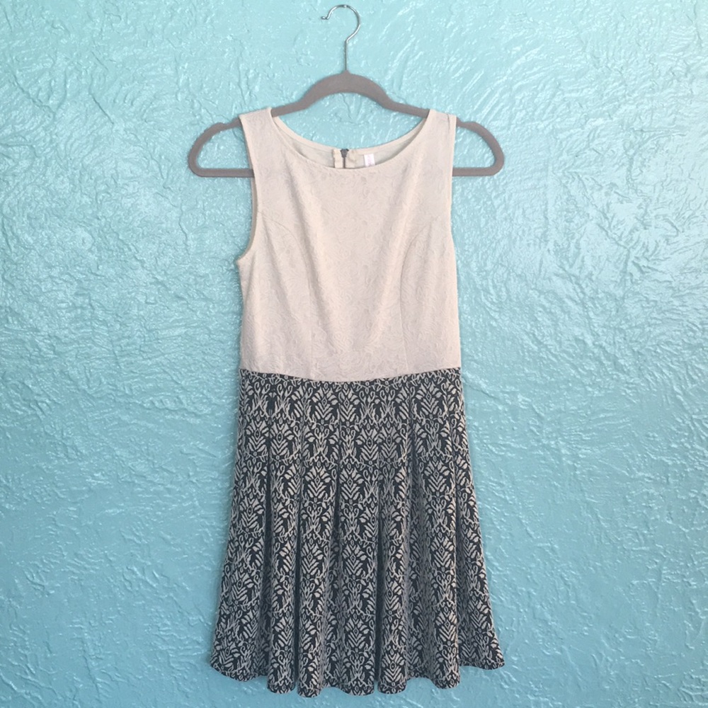 Black and White Xhilaration Dress S Small